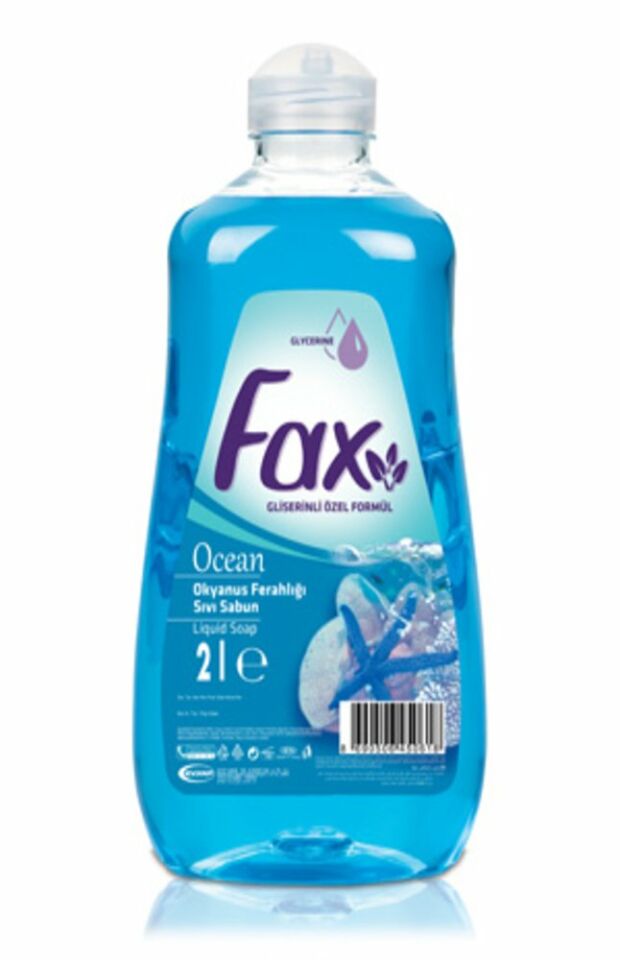 Fax Ocean Sıvı Sabun 2 lt Okyanus Ferahlığı