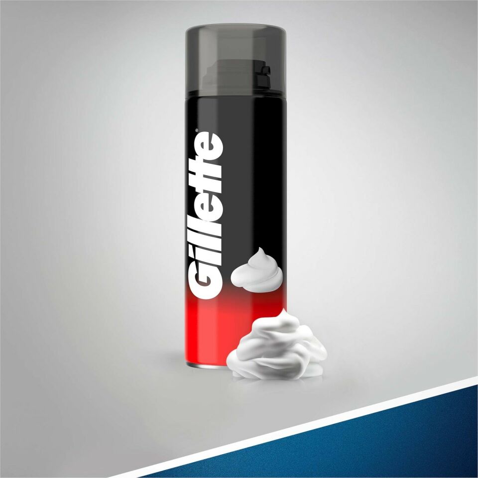 Gillette Tıraş Köpük 200 Ml Normal Ciltler