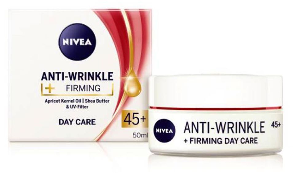 Nivea Kırışıklık Karşıtı ve Sıkılaştırıcı 45+ Yaşa Özel Yüz Bakım Kremi 50 ml