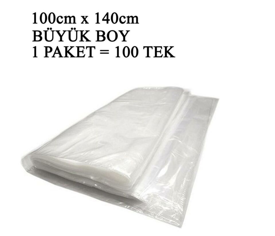 Tek Kullanımlık Şeffaf Penuar Kesim Örtüsü 140X100 CM 100 Adet