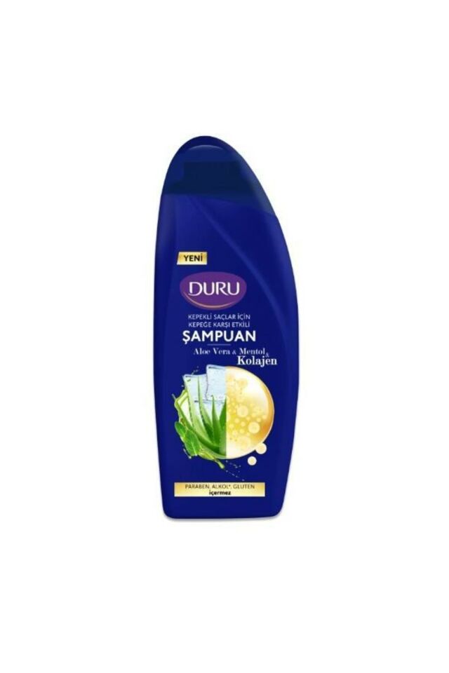 Duru Şampuan 500 Ml Aloe Vera Mentol Kolajen