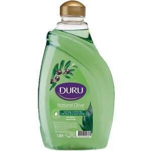 Duru Naturel Sıvı Sabun Zeytinyağlı Defne1800 ML