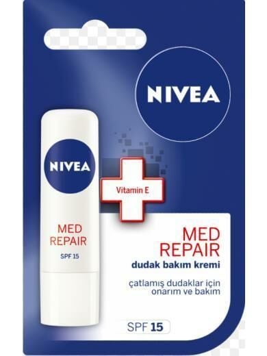 Nivea Med Repair Çatlamış Dudaklar Için Dudak Bakım SPF15