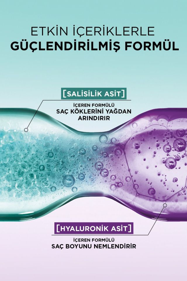 Elseve Saç Kremi Hydra Pure Salisilik Asit içeren Yağlanma Karşıtı Yağlı Saçlar 250 Ml