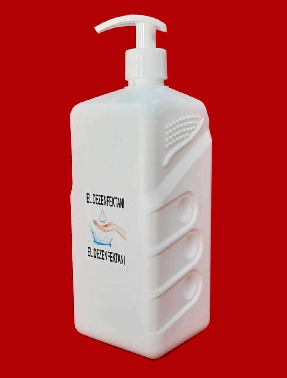 Misnet Pompalı El Dezenfektan Boş Şişe 1 Lt Pompalı