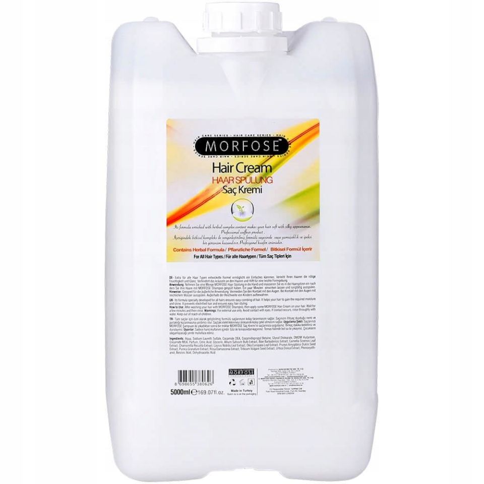 Morfose Saç Kremi 5000 ml Tüm Saç Tipleri