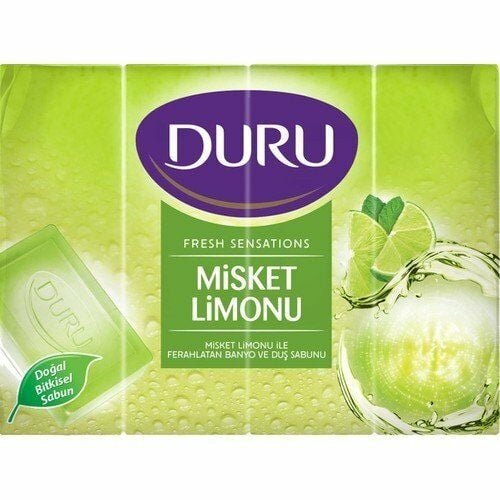 Duru Duş Sabunu 4 X 150 Gr Misket Limonu Lime 600 Gr