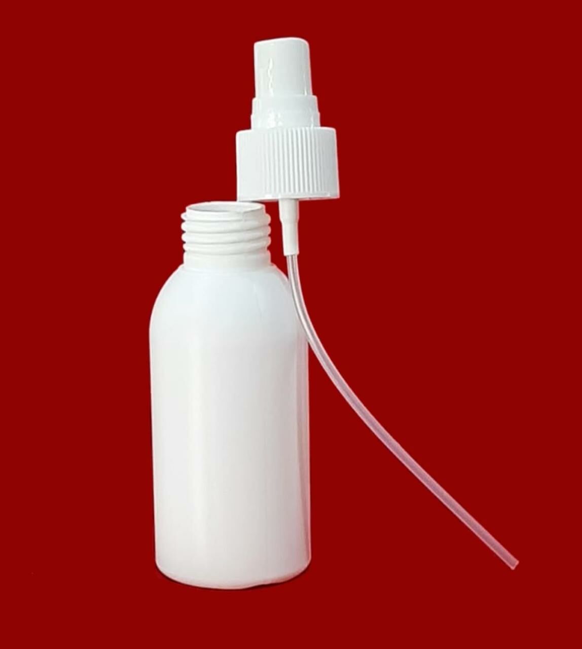 Misnet Sprey Beyaz Plastik Boş Şişe 100 Ml