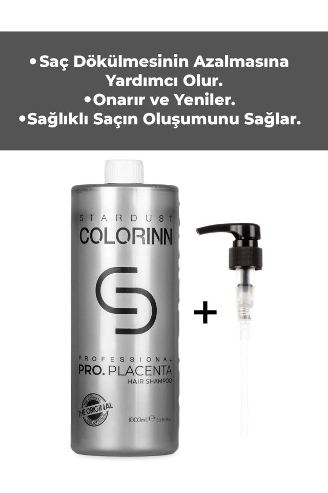 Colorinn Pro. Placenta Şampuan 1000 ml
