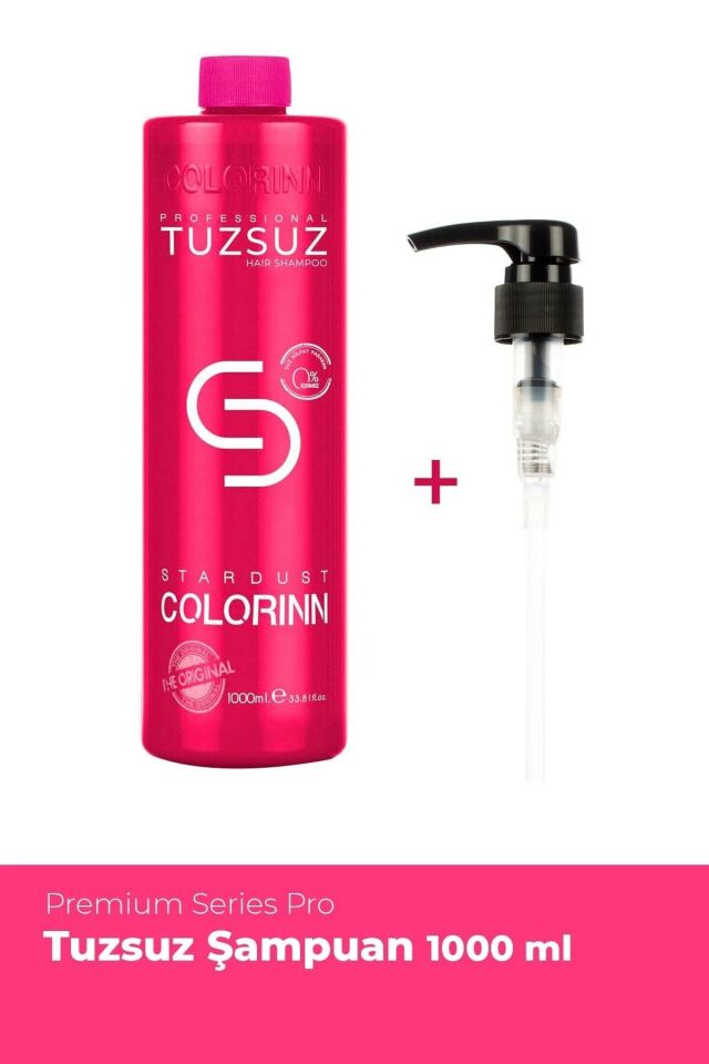 Colorinn Tuzsuz Şampuan 1000 ml