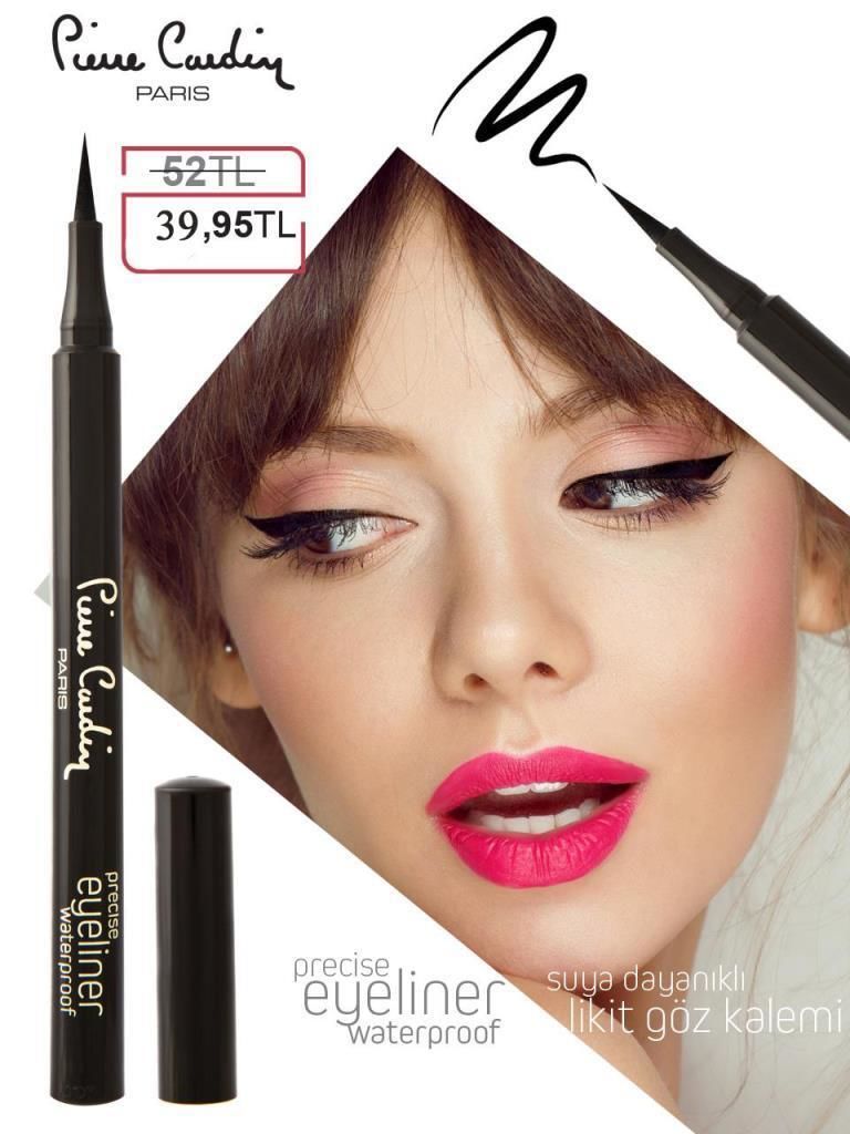 Pierre Cardin Suya Dayanıklı Keçe Uçlu Eyeliner Pen 501 - 13204