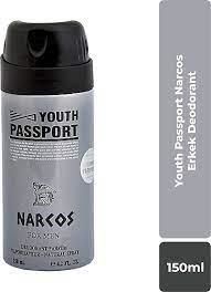 Youth Passport Deodorant 150 ml Narcos Invcts