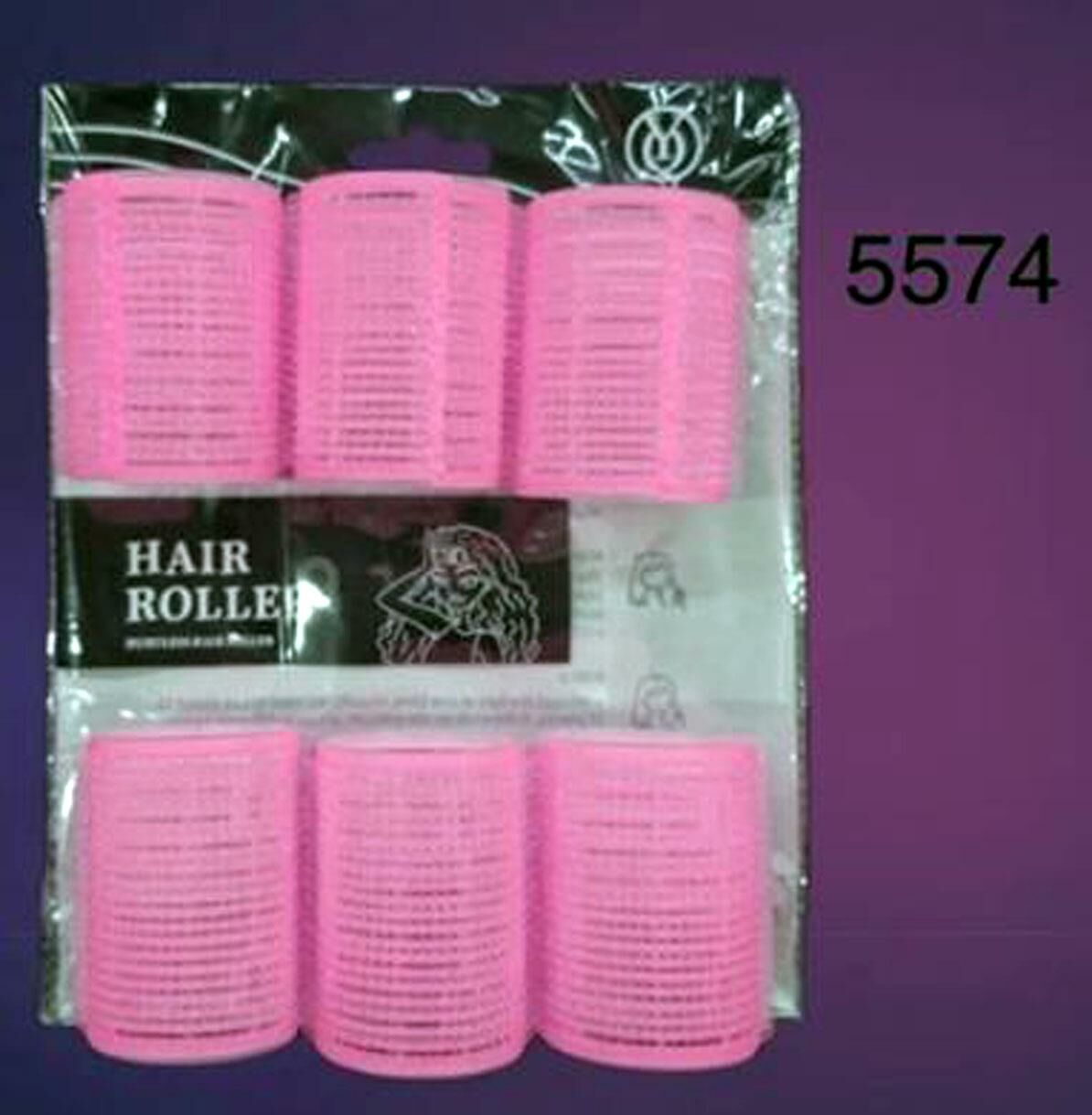 DVL 5574 - Cırtlı Bigudi 6 lı 4 cm Çap x 6 cm Uzunluk