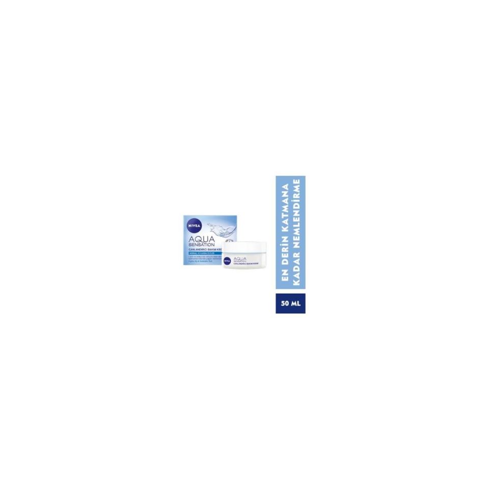 Nivea Canlandırıcı Bakım Seti Çanta Hediyeli Aqua Yüz Temizleyici Jeli 200 ml + Bakım Kremi 50ml