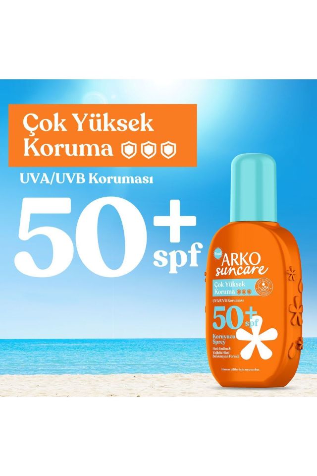 Arko Suncare Spf50 Vücut Güneş Kremi 200 ml Sprey
