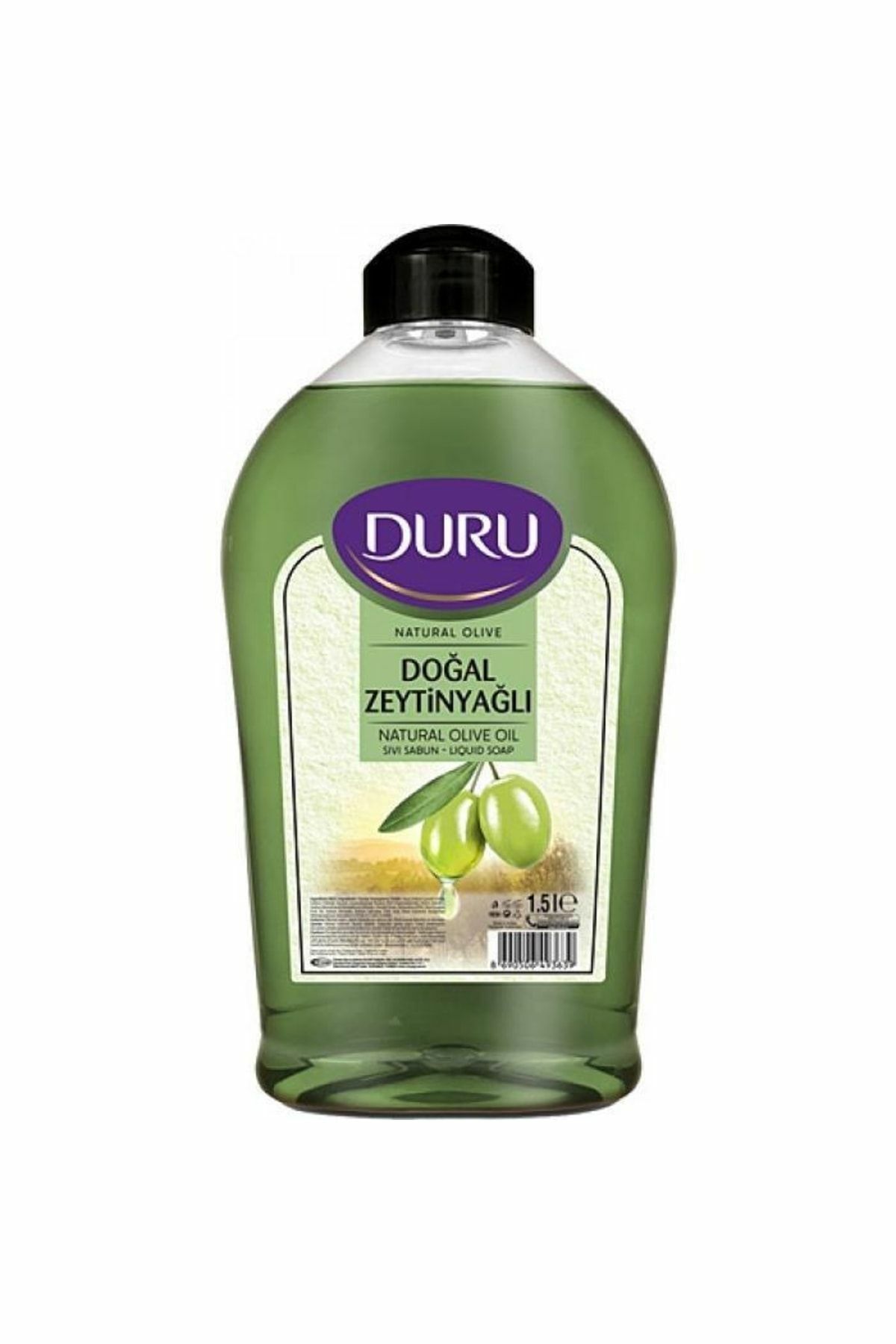 Duru Organik Içerikli Zeytinyağlı Sıvı Sabun 1,5 Lt