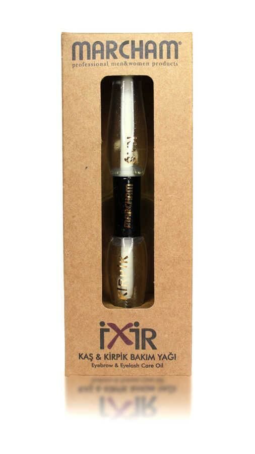 Marcham Kaş Kirpik Bakım Yağı 10 ml 2 Taraflı Fırça + Mascara