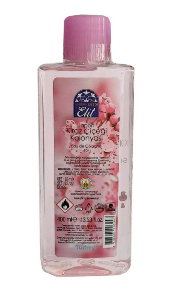 Elit Japon Kiraz Çiçeği Kolonyası 400ML PVC