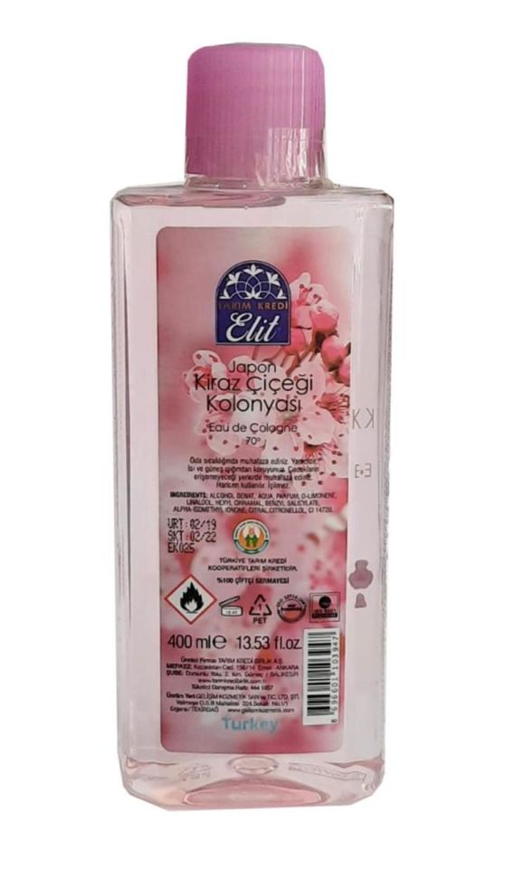 Elit Japon Kiraz Çiçeği Kolonyası 400ML PVC