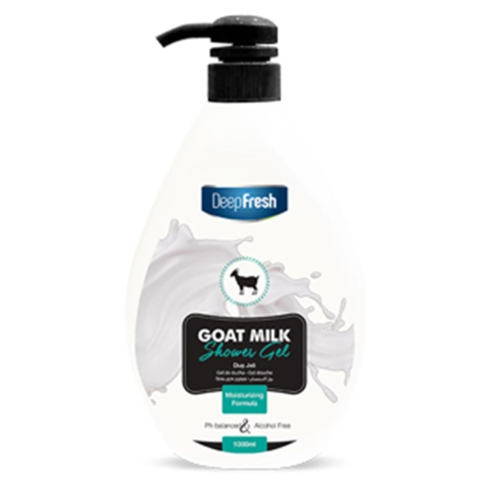 Deep Fresh 1000 Ml Duş Jeli Keçi Sütü