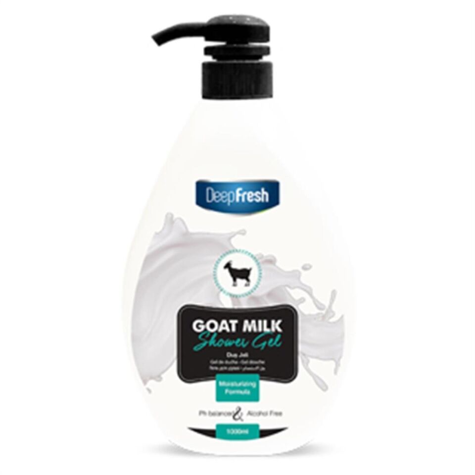 Deep Fresh 1000 Ml Duş Jeli Keçi Sütü