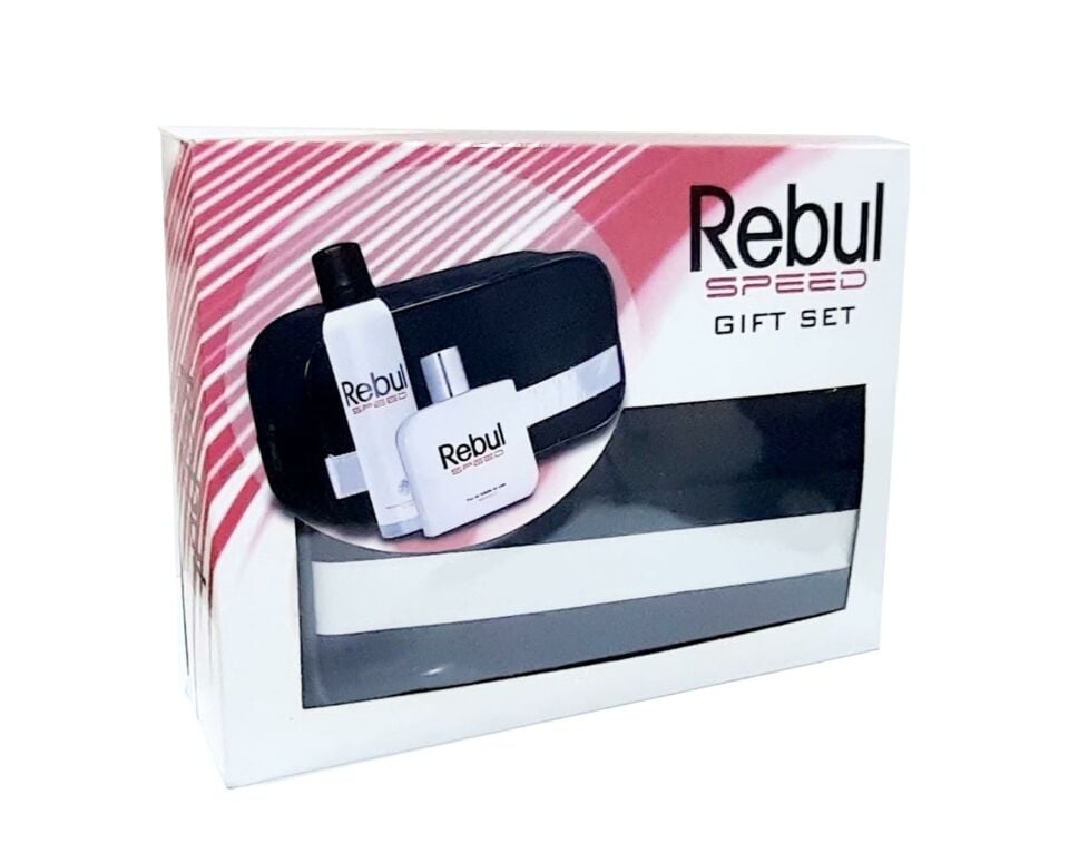Rebul Speed 100 Ml Edt + 150 Ml Deodorant Çanta Hediyeli Erkek Parfüm Set
