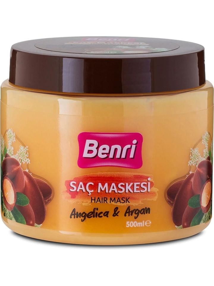 Benri Saç Maskesi Angelica ve Argan 500 ml