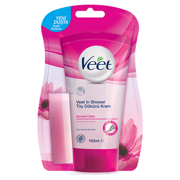 Veet Normal Ciltler için Tüy Dökücü Duşta Krem 150 ml