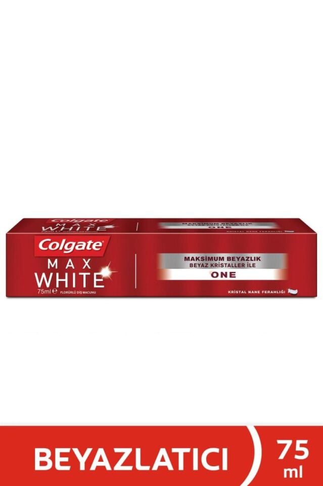 Colgate Diş Macunu 75 Ml Max White One Maximum Beyazlık Bayaz Kristaller Nane