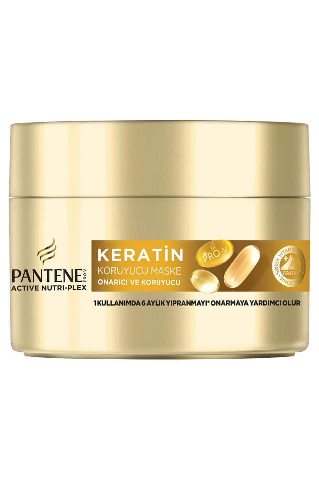 Pantene Pro-V Zayıf ve Yıpranmış Saçlar için Onarım ve Koruma Keratin Saç Maskesi 200 ml