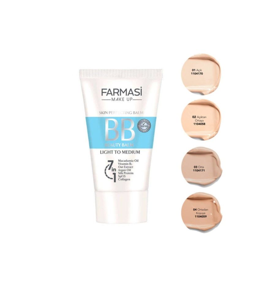 Farmasi Bb Krem 50 Ml All in One 01 Light Açık Renk