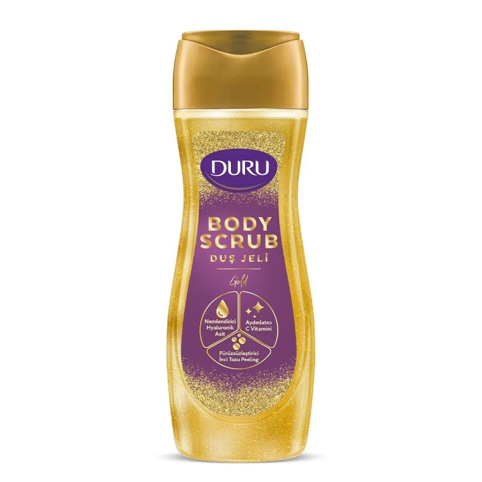 Duru Duş Jeli 450 Ml Body Scrub Gold