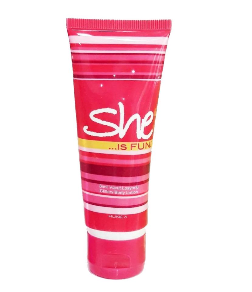 She Fun Simli Vücut Losyonu 75 ml