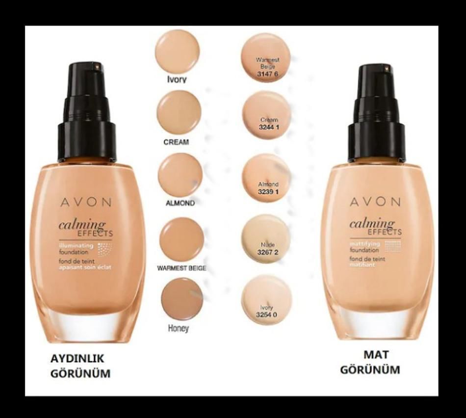 Avon Işıltı Veren Fondoten Cream