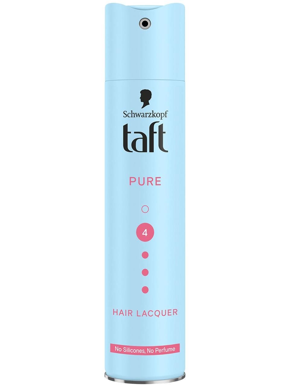 Taft Saç Spreyi 04 Pure 250 ML Silikonsuz ve Parfümsüz