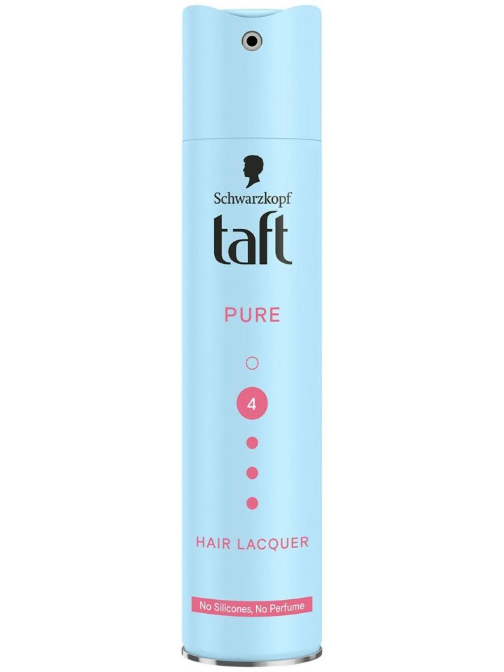 Taft Saç Spreyi 04 Pure 250 ML Silikonsuz ve Parfümsüz