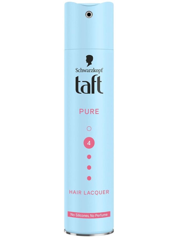 Taft Saç Spreyi 04 Pure 250 ML Silikonsuz ve Parfümsüz