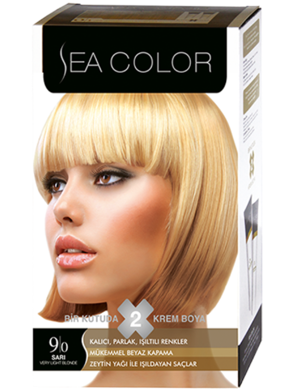 Sea Color Saç Boyası 9.0 Sarı