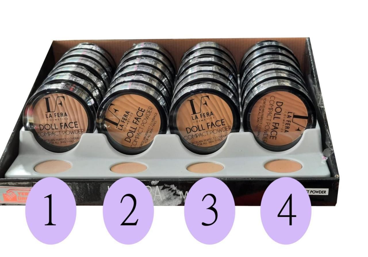 La Fera Doll Face Compact Pudra 04