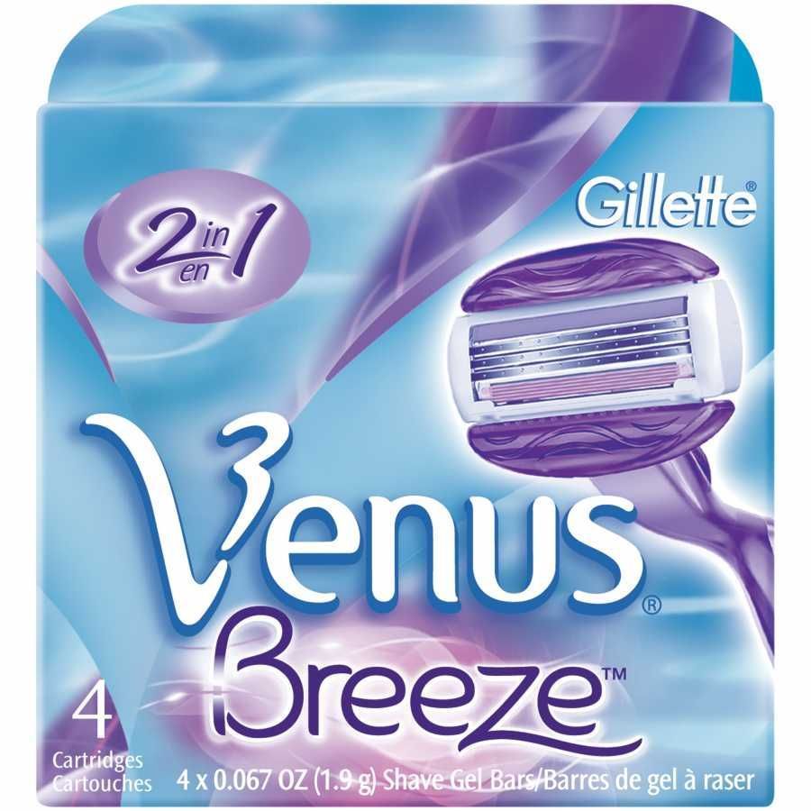 Gillette Venüs Venus Breeze Yedek Kadın Tıraş Bıçağı 4 lü