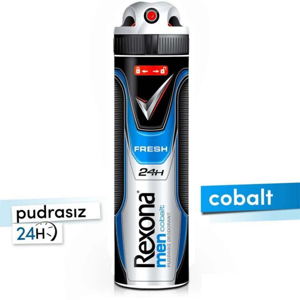 Rexona Deodorant Formen Cobalt Pudrasız 150 ml