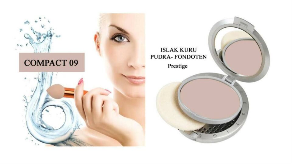 Prestige Compact Fondöten Islak Kuru Pudra Fondoten WD 09