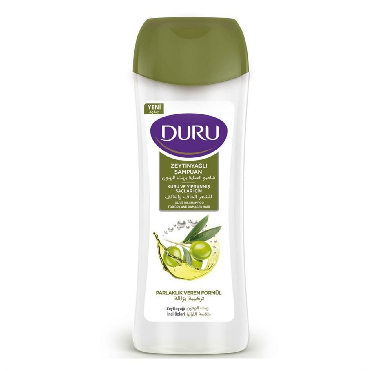 Duru Şampuan 600 ml Kuru ve Yıpranmış Saçlar Zeytinyağlı