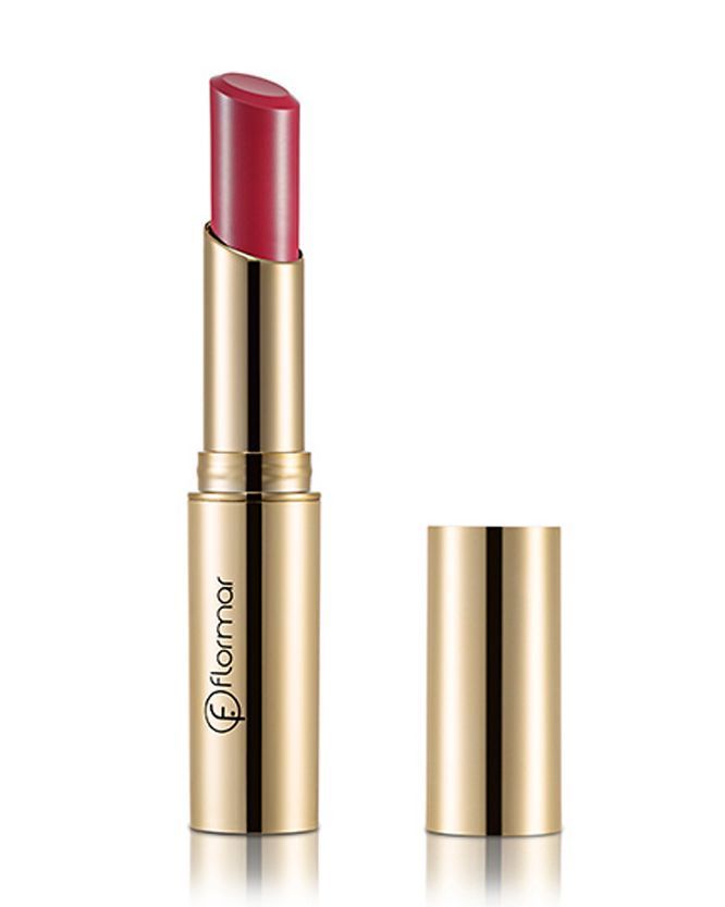 Flormar Deluxe Cashmere Lipstick DC23 STYLISH CARMINE