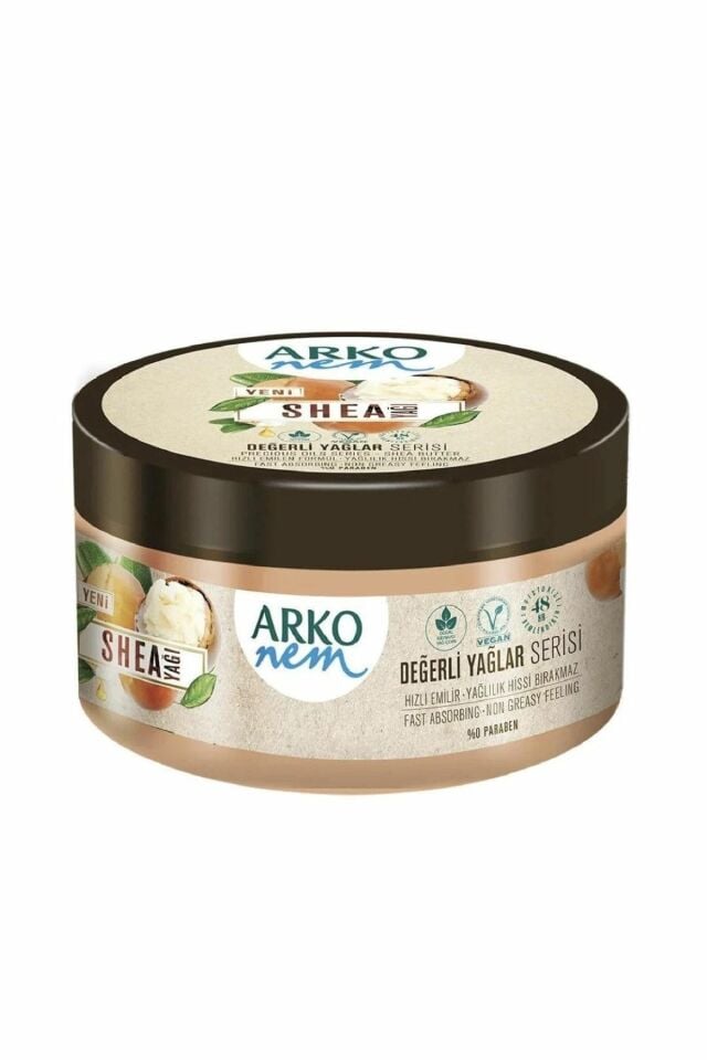 Arko Nem Shea Yağı Krem 250 Ml Değerli Yağlar Serisi