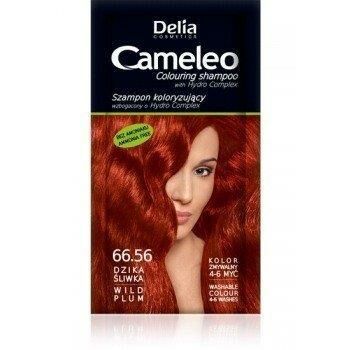 Delia Cameleo Saç Renklendirici Şampuan 66.56 Şarap Kızılı