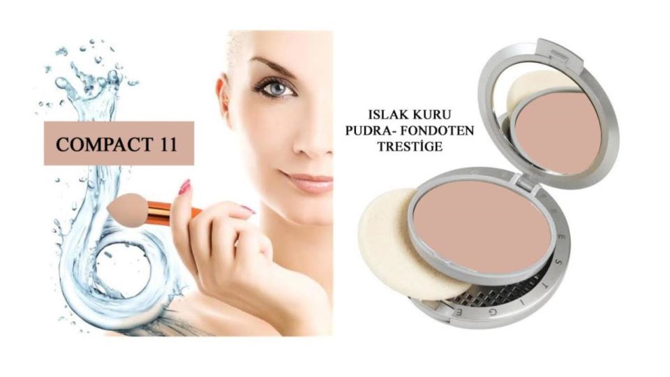Prestige Compact Fondöten Islak Kuru Pudra Fondoten WD 11