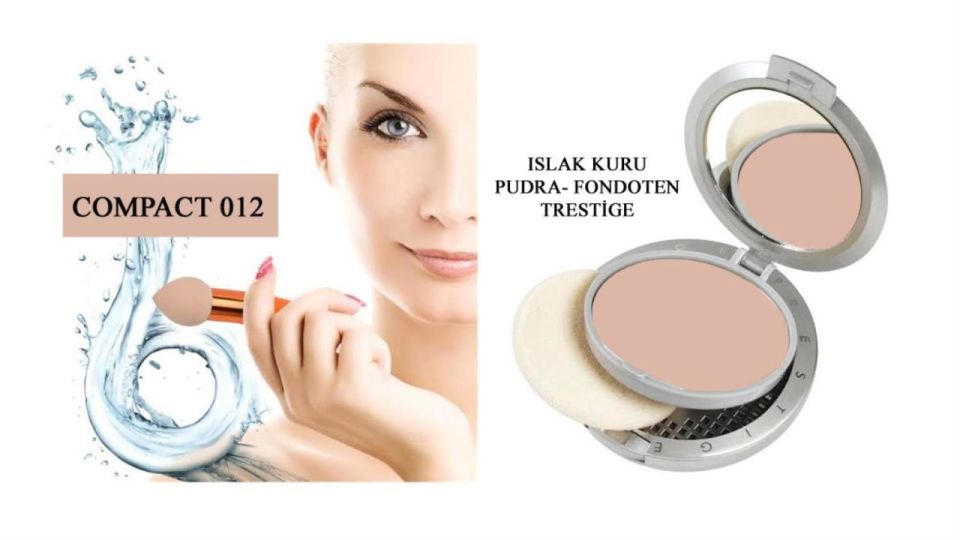 Prestige Compact Fondöten Islak Kuru Pudra Fondoten WD 12