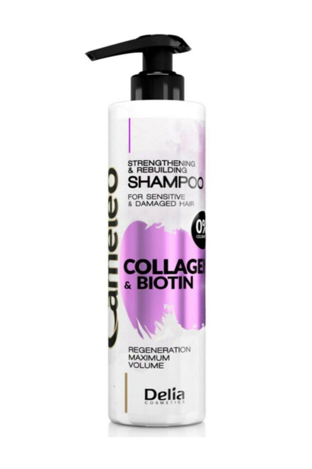 Delia Cameleo Kolajen & Biotin Saç Güçlendirici Şampuan 250 ml