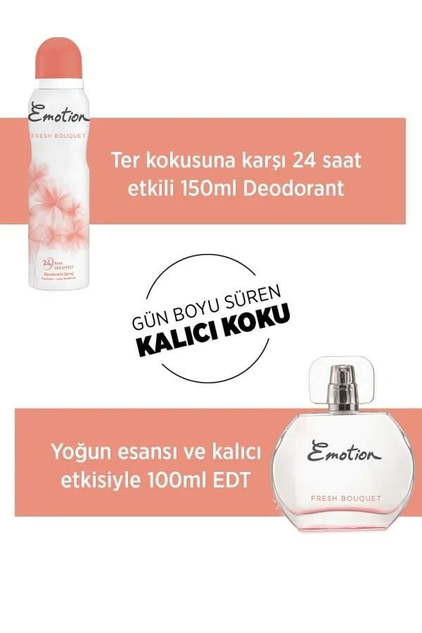 Emotion Fresh Bouqet Edt 50 ml + 150 ml Deodorant
